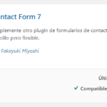 Instalar Plugin Contact Form 7